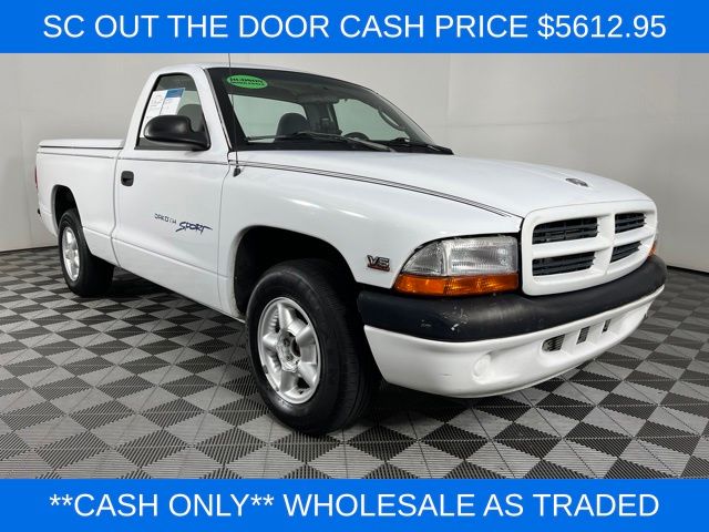 Bright White Clearcoat 2000 Dodge Dakota Pickup Truck Rear-Wheel Drive 4-Speed Automatic