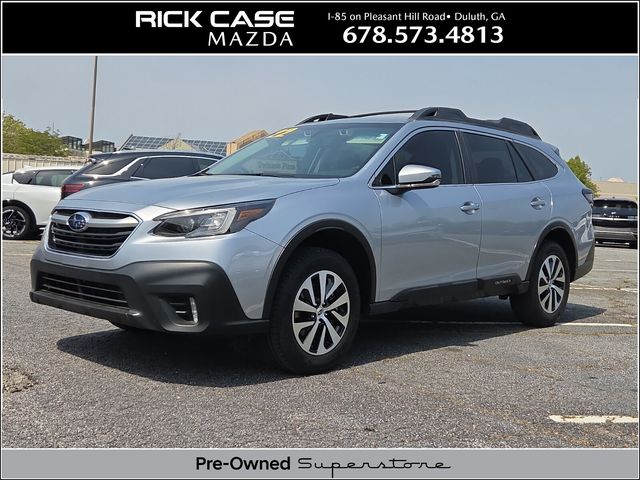 Ice Silver Metallic 2022 Subaru Outback Premium AWD SUV / Crossover All-Wheel Drive Continuously Variable Transmission