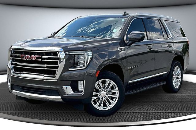 Smokey Quartz Metallic 2021 GMC Yukon SLT RWD SUV / Crossover 4X2
