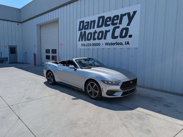 Silver Metallic 2025 Ford Mustang Convertible Rear-Wheel Drive Automatic