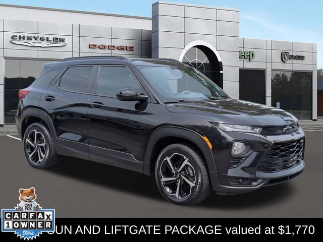 Mosaic Black Metallic 2021 Chevrolet Trailblazer SUV / Crossover Four-Wheel Drive 9-Speed Automatic
