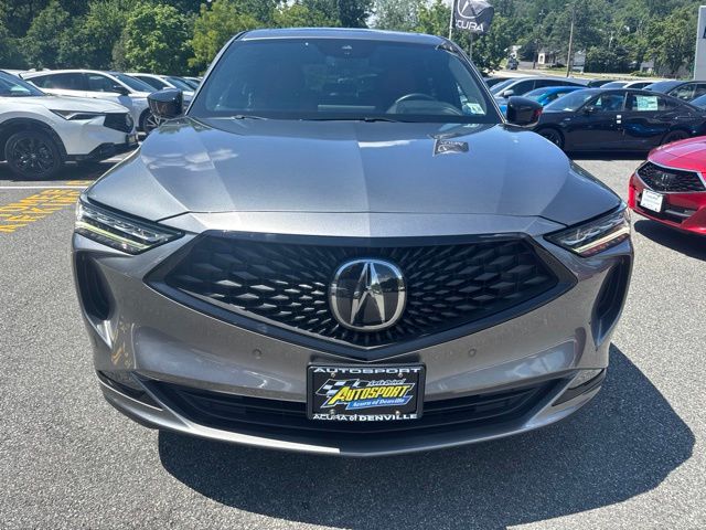 2023 Acura MDX A-Spec - Liquid Carbon Metallic exterior view 2