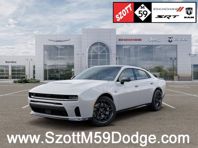 Bright White Clearcoat 2026 Dodge Charger Sedan All-Wheel Drive 8-Speed Automatic