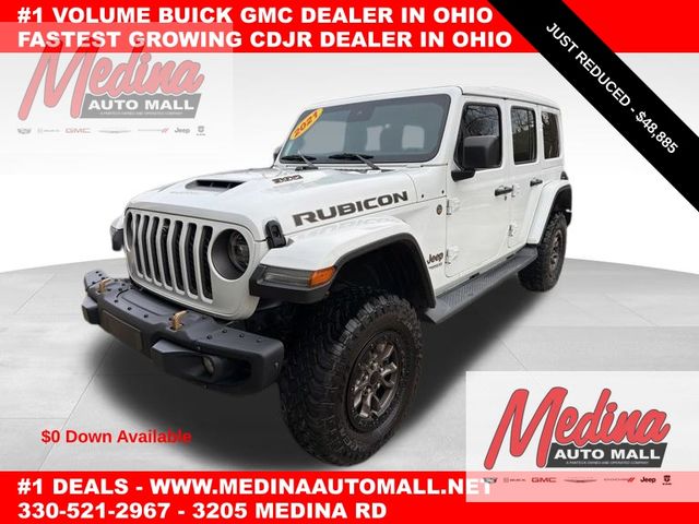 Bright White Clearcoat 2021 Jeep Wrangler Unlimited Rubicon 392 4WD SUV / Crossover Four-Wheel Drive 8-Speed Automatic