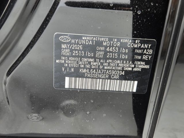 New 2026 Black Hyundai SEL Sport image 16