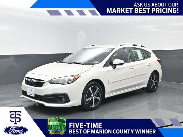 Crystal White Pearl 2023 Subaru Impreza Wagon All-Wheel Drive Continuously Variable Transmission