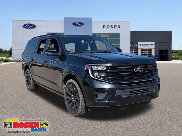 Agate Black Metallic 2025 Ford Expedition SUV / Crossover Four-Wheel Drive Automatic
