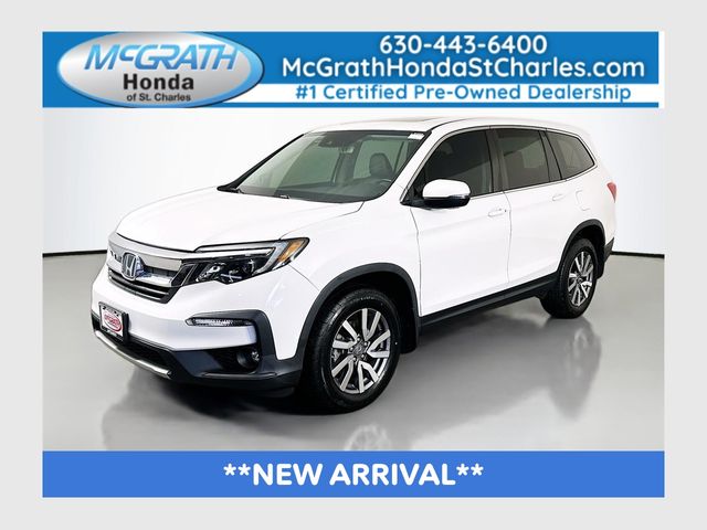 Platinum White Pearl 2021 Honda Pilot SUV / Crossover All-Wheel Drive 9-Speed Automatic