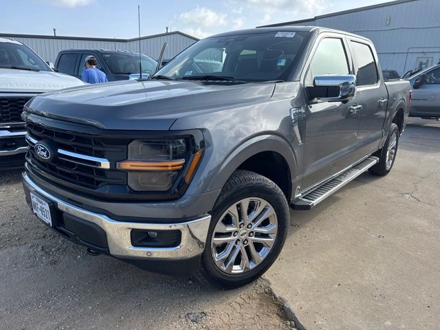 Gray Metallic 2024 Ford F-150 Pickup Truck Four-Wheel Drive Automatic