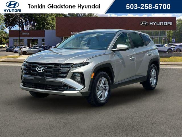 Shimmering Silver 2026 Hyundai Tucson SUV / Crossover All-Wheel Drive 8-Speed Automatic