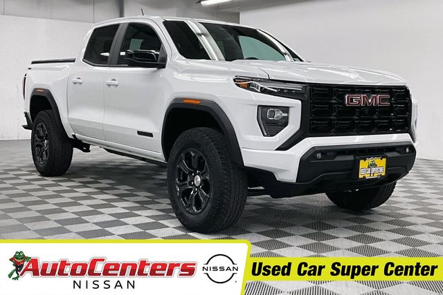 Summit White 2024 GMC Canyon Pickup Truck Four-Wheel Drive 8-Speed Automatic