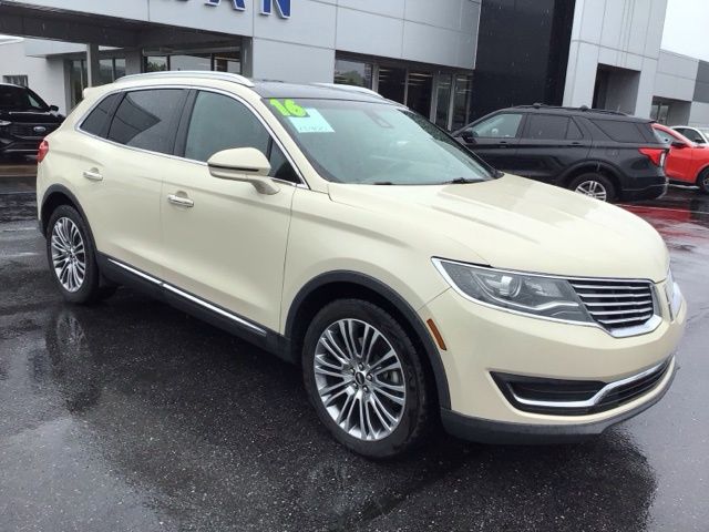Gray (Platinum Dune Metallic Tri-Coat) 2016 Lincoln MKX SUV / Crossover All-Wheel Drive 6-Speed Automatic