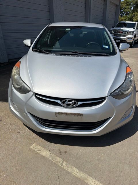 2013 Hyundai Elantra GLS Silver at Emmons Autoplex