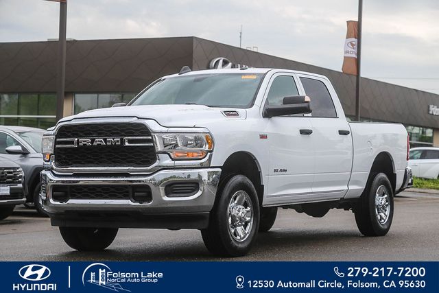 Bright White Clearcoat 2021 RAM 2500 Tradesman Crew Cab 4WD Pickup Truck Four-Wheel Drive 8-Speed Automatic