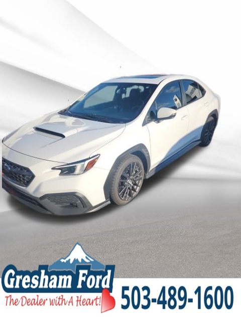 Ceramic White 2022 Subaru WRX Limited AWD Sedan All-Wheel Drive 6-Speed Manual