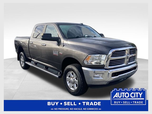 Gray (Granite Crystal Metallic Clearcoat) 2014 RAM 2500 Big Horn Crew Cab 4WD Pickup Truck Four-Wheel Drive 6-Speed Automatic