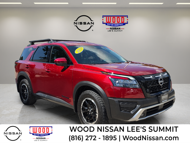 Red (Scarlet Ember) 2024 Nissan Pathfinder SUV / Crossover All-Wheel Drive 9-Speed Automatic