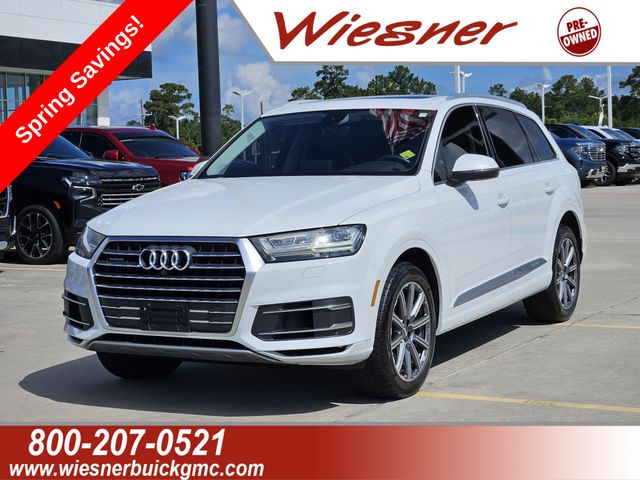 Glacier White 2019 Audi Q7 55 TFSI quattro Premium Plus SUV / Crossover All-Wheel Drive 8-Speed Automatic