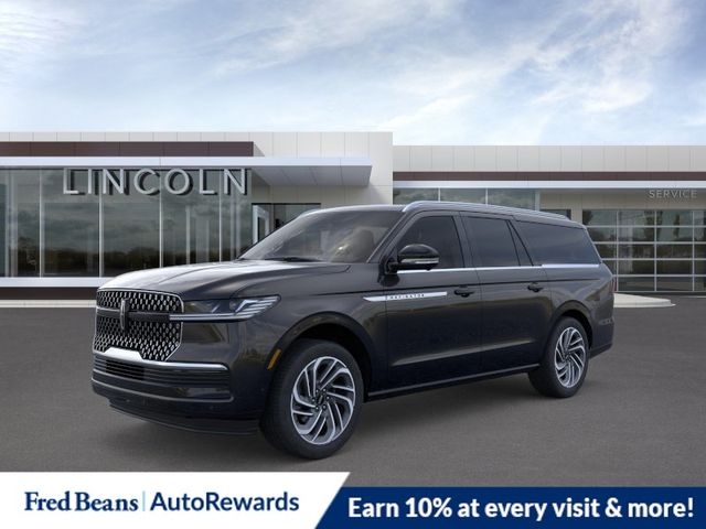 Infinite Black Metallic Clearcoat 2026 Lincoln Navigator L Reserve 4WD SUV / Crossover Four-Wheel Drive Automatic