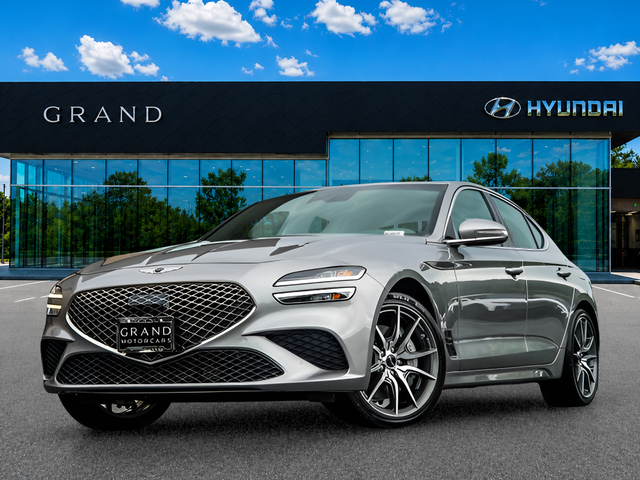 Savile Silver 2025 Genesis G70 Sedan Rear-Wheel Drive 8-Speed Automatic
