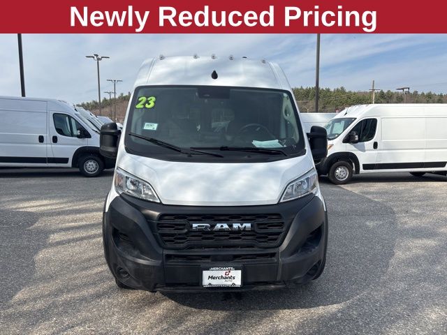 Bright White Clearcoat 2023 RAM ProMaster 2500 159 High Roof Cargo Van FWD Van Front-Wheel Drive 9-Speed Automatic