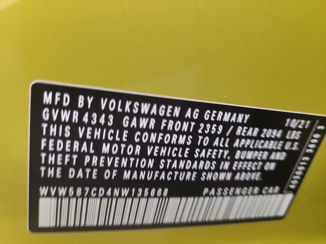 2022 – Volkswagen – Golf GTI