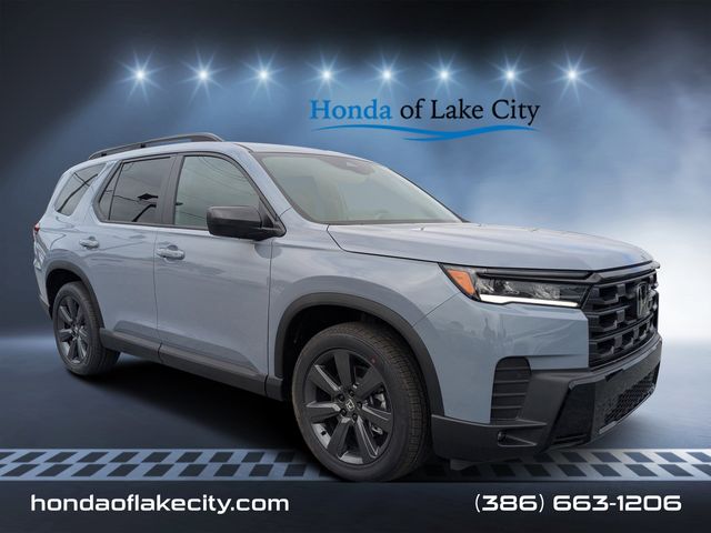 Sonic Gray Pearl 2026 Honda Pilot Sport AWD SUV / Crossover All-Wheel Drive Automatic