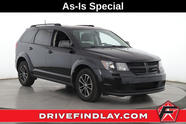 Pitch Black Clearcoat 2018 Dodge Journey SUV / Crossover Front-Wheel Drive 4-Speed Automatic