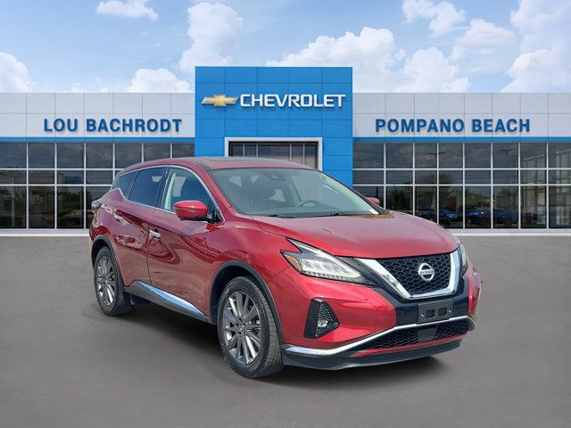 Red (Scarlet) 2021 Nissan Murano SUV / Crossover All-Wheel Drive Continuously Variable Transmission