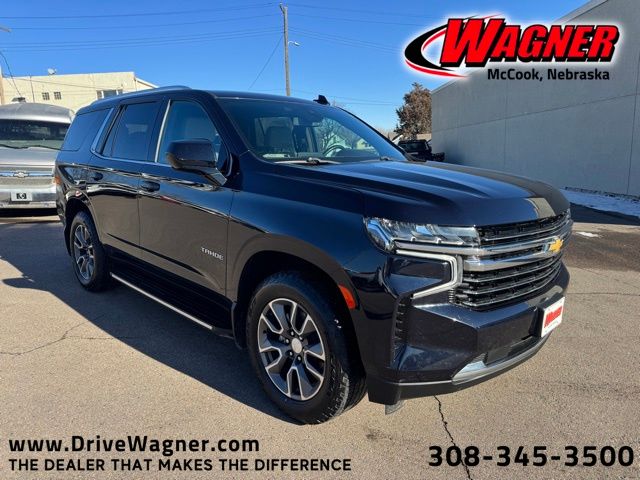Midnight Blue Metallic 2021 Chevrolet Tahoe SUV / Crossover Four-Wheel Drive
