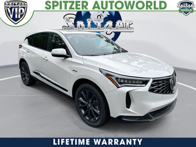 2026 Acura RDX A-Spec Package White at Spitzer Acura