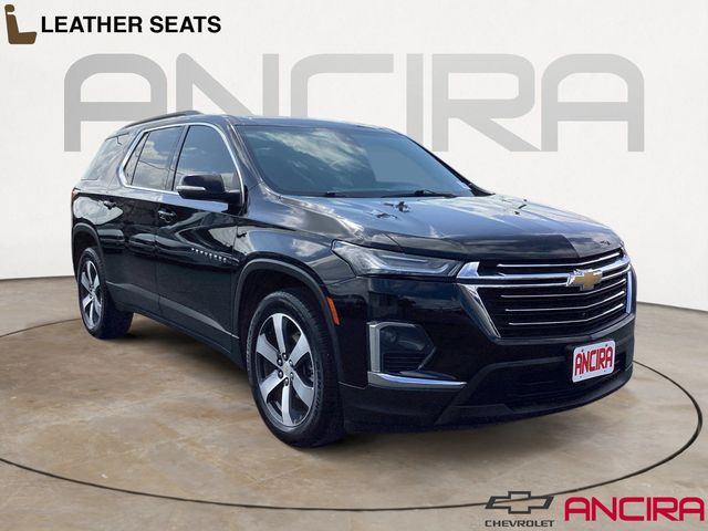 Mosaic Black Metallic 2023 Chevrolet Traverse SUV / Crossover Four-Wheel Drive 9-Speed Automatic