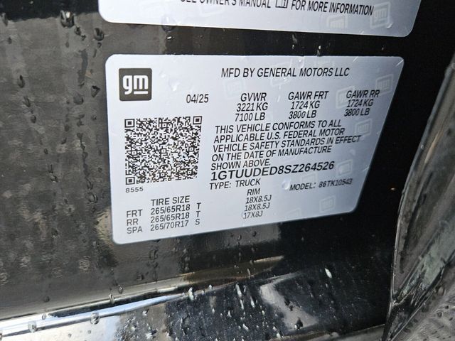 2025 GMC Sierra 1500 SLT