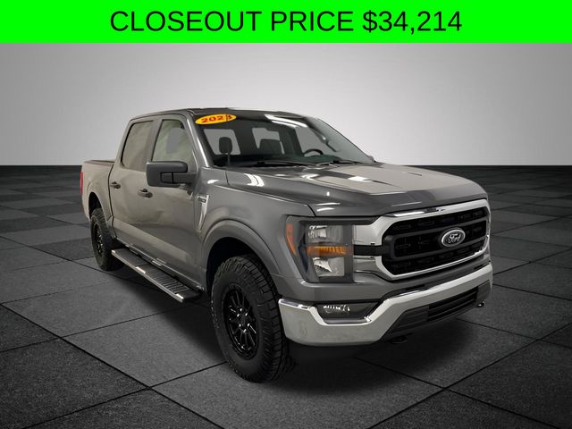 Gray Metallic 2023 Ford F-150 Pickup Truck Four-Wheel Drive Automatic