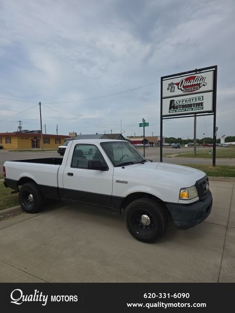 White 2006 Ford Ranger Pickup Truck 5-Speed Manual Overdrive
