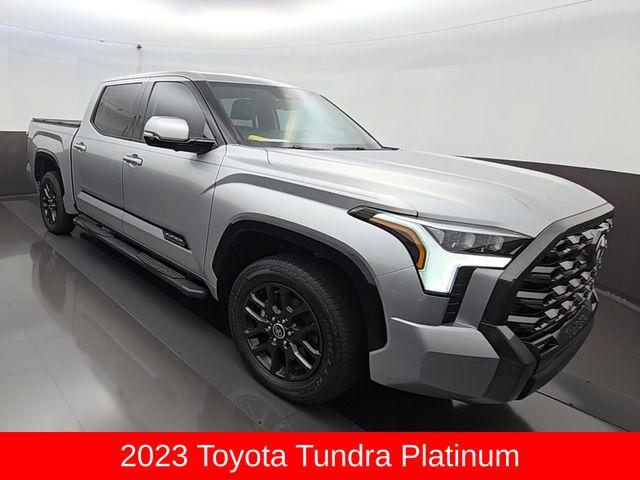 Celestial Silver Metallic 2023 Toyota Tundra Pickup Truck Four-Wheel Drive Automatic