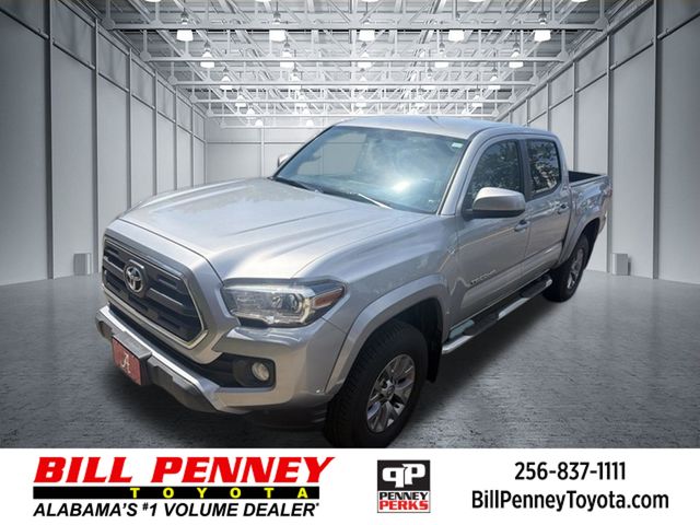 Silver Sky Metallic 2017 Toyota Tacoma Pickup Truck 4X2 6-Speed Automatic