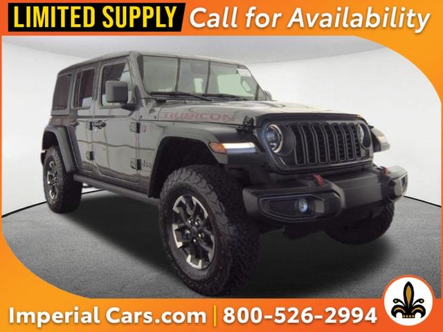 Gray (Granite Crystal Metallic Clearcoat) 2025 Jeep Wrangler SUV / Crossover Four-Wheel Drive 8-Speed Automatic