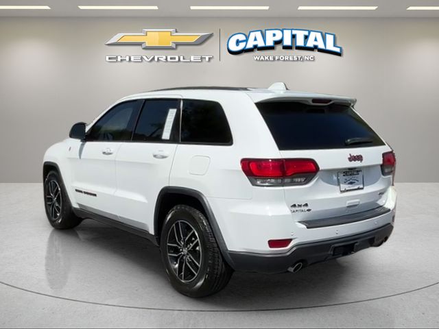 Used 2017 White Jeep Trailhawk image 3
