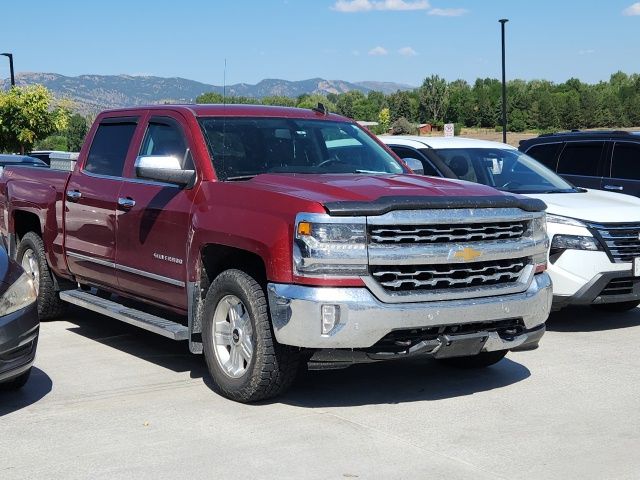 Cajun Red Tintcoat 2018 Chevrolet Silverado 1500 Pickup Truck Four-Wheel Drive 6-Speed Automatic Overdrive