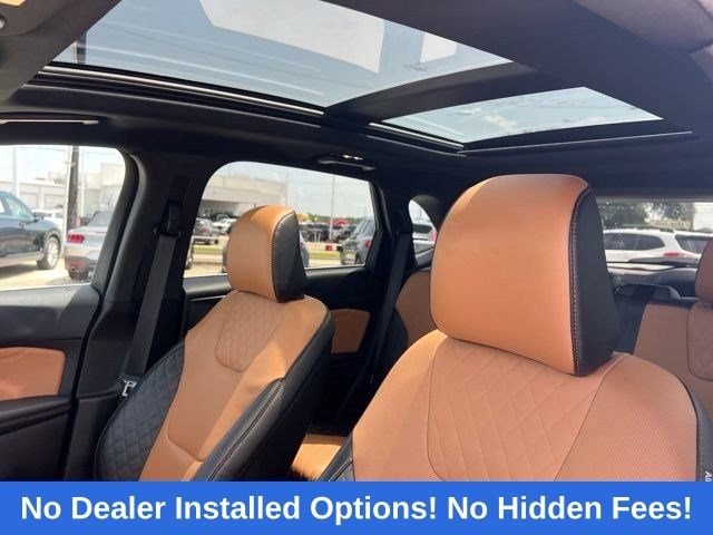 2024 Ford Edge Titanium White at North Houston Mitsubishi