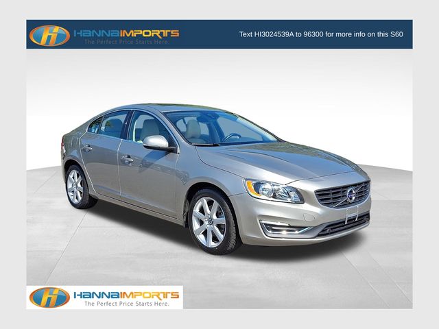 Seashell Metallic 2016 Volvo S60 Sedan Front-Wheel Drive Automatic