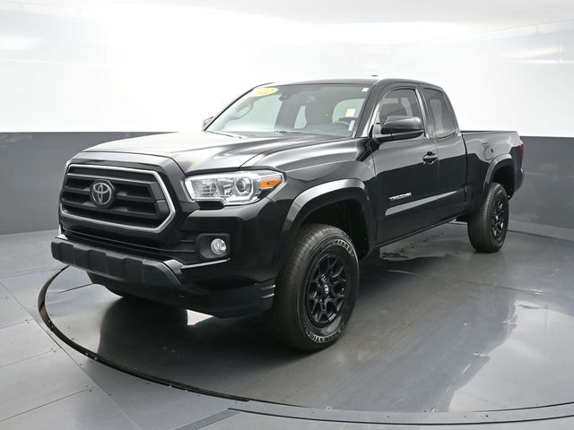 Midnight Black Metallic 2022 Toyota Tacoma Pickup Truck 4X2 6-Speed Automatic