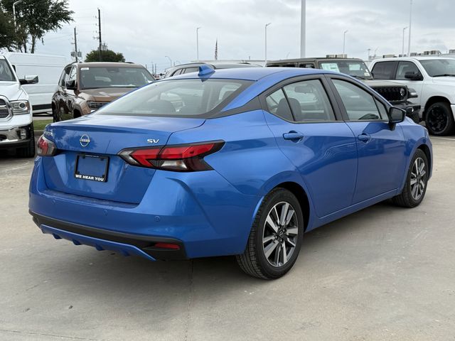 2023 Nissan Versa 1.6 SV Blue at Emmons Autoplex