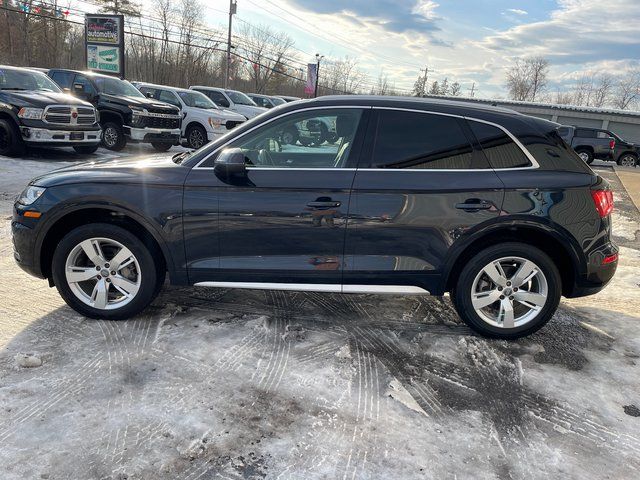 2018 Audi Q5 2.0T Premium Plus - Moonlight Blue exterior view 3