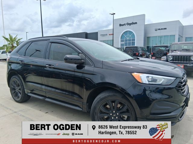 Black Metallic 2022 Ford Edge SUV / Crossover All-Wheel Drive 8-Speed Automatic