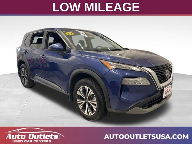 Caspian Blue Metallic 2022 Nissan Rogue SUV / Crossover All-Wheel Drive Continuously Variable Transmission
