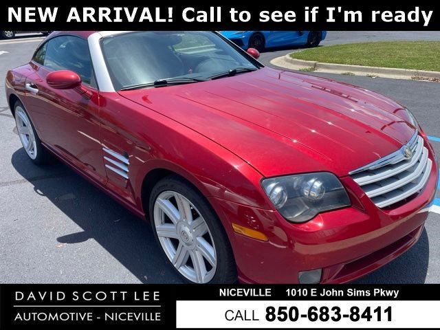 Blaze Red Crystal Pearl 2004 Chrysler Crossfire Coupe 6-Speed Manual