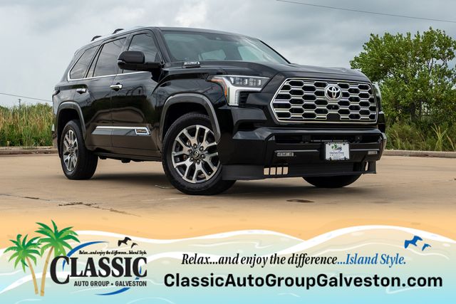 2025 Toyota Sequoia 1794 Edition Black at Bayway Cadillac of The Woodlands
