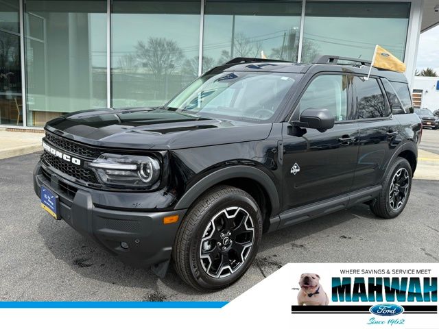 Shadow Black 2025 Ford Bronco Sport Outer Banks AWD SUV / Crossover All-Wheel Drive 8-Speed Automatic